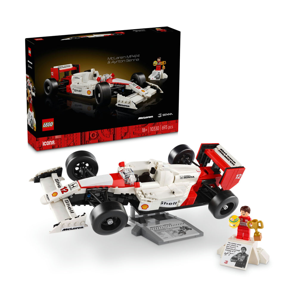 Lego Icons McLaren F1 MP4/4 & Ayrton Senna 10330 - Albagame