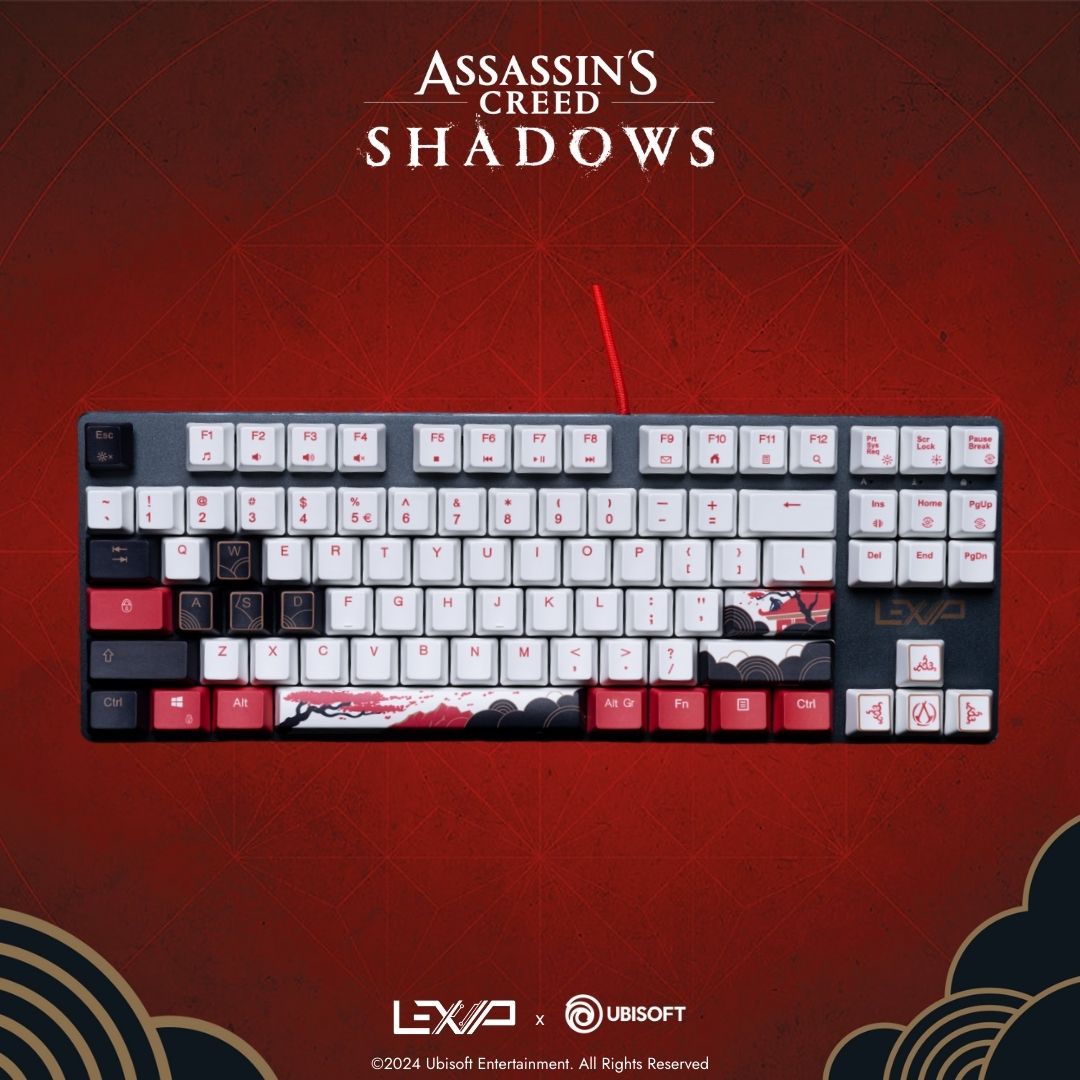 Keyboard Lexip X Ubisoft Assassin's Creed Shadows - Albagame