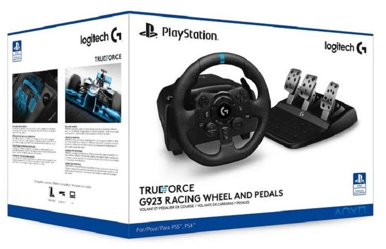 Wheel Logitech G923 Steering Wheel Steering Wheel + pedals Logitech G923  ( for Xbox, Playstation and PC) - Albagame