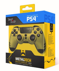 Controller Steelplay Metaltech Gold For PS4/PC