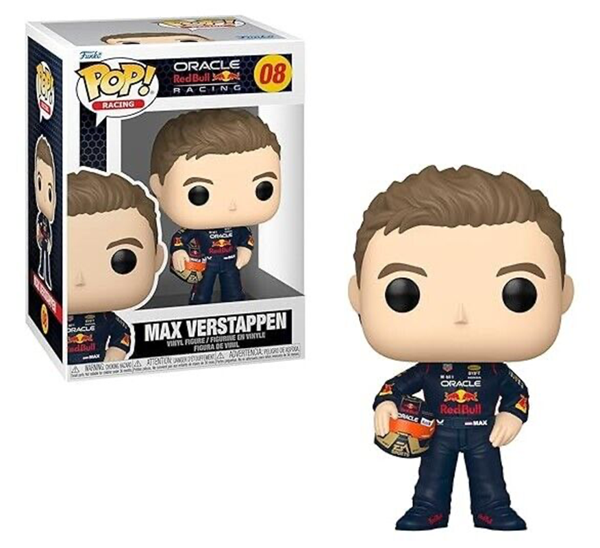 Figure Funko Pop! Racing 08: Formula 1 Verstappen