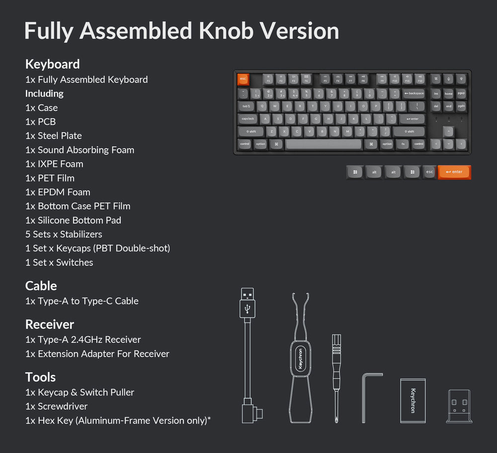 Keyboard Keychron K8 Max  K8M-B4