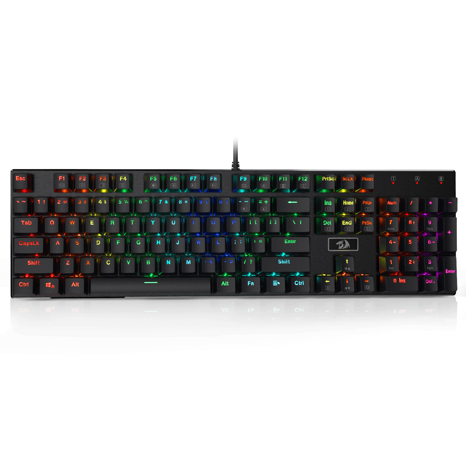 Keyboard Redragon DEVARAJAS K556 RGB Mechanical - Albagame