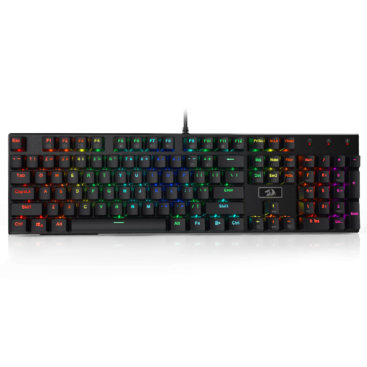 Keyboard Redragon DEVARAJAS K556 RGB Mechanical - Albagame