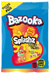 Candy Bazooka Splashz Fruit Fiesta 120Gr