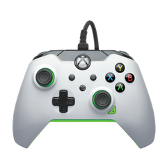 Controller Xbox PDP Wired White Neon Green - Albagame