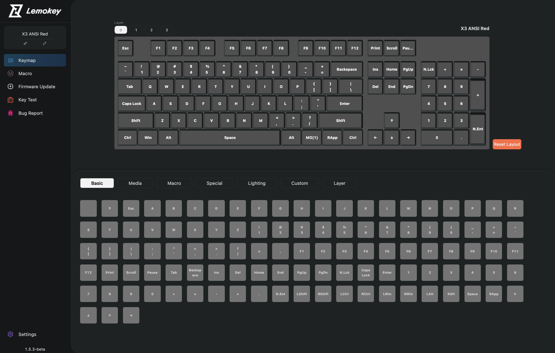 Keyboard Keychron Lemokey X3   X3-A3