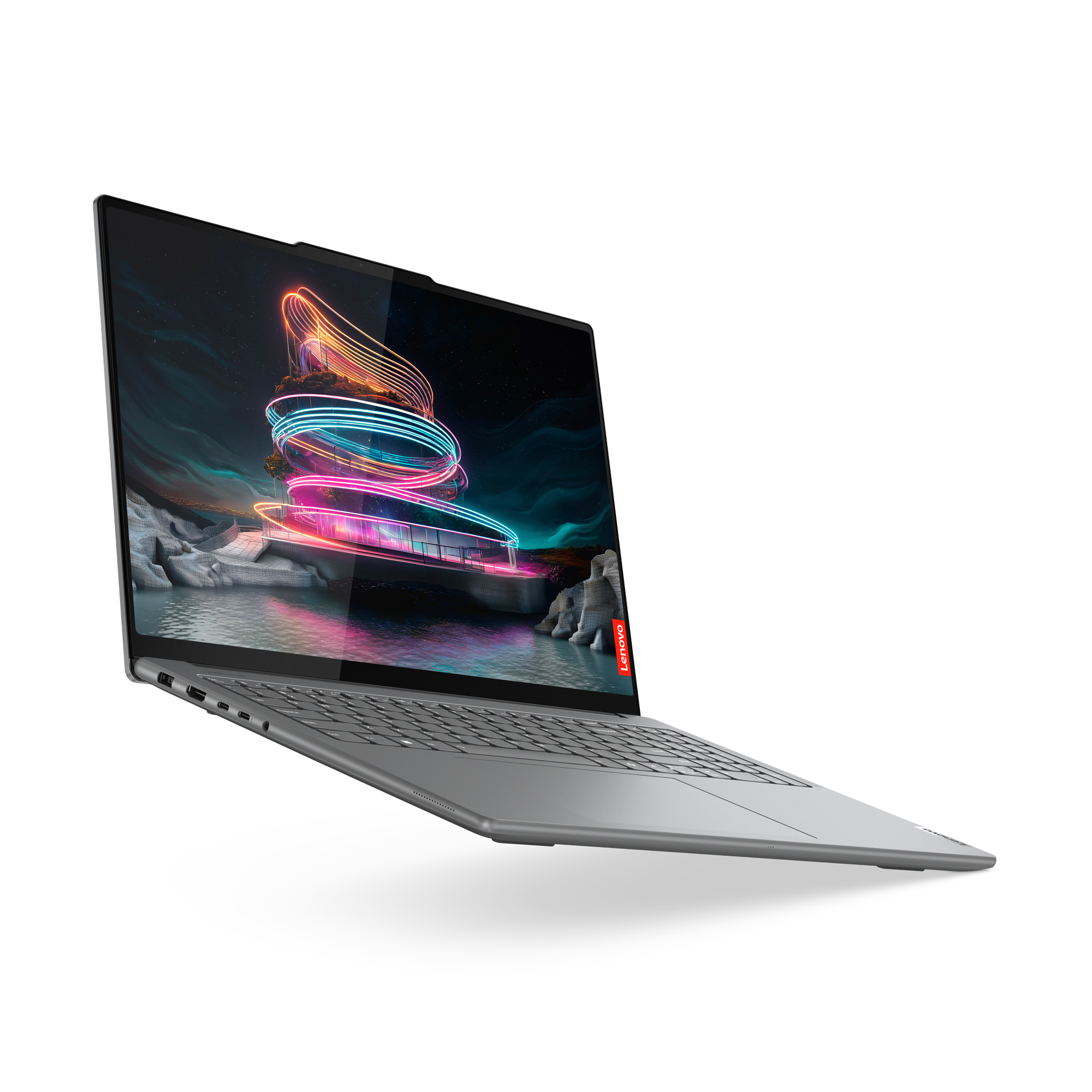 Notebook 16" Lenovo Yoga Pro 9 16IMH9 , 3.2K 100% AdobeRGB Mini LED , Intel Core Ultra 7 155H , RTX 4060 , 16GB RAM , 512GB SSD - Albagame