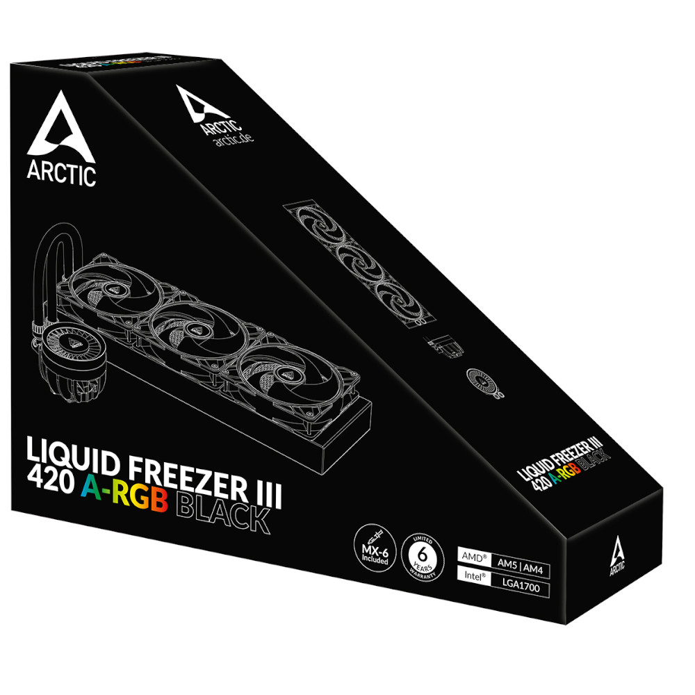 Cooler Arctic Liquid Freezer III 420 ARGB - Albagame