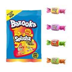 Candy Bazooka Splashz Fruit Fiesta 120Gr