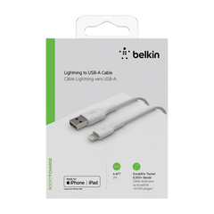 Cable USB-A to Lightning  Belkin BoostCharge up to 18W