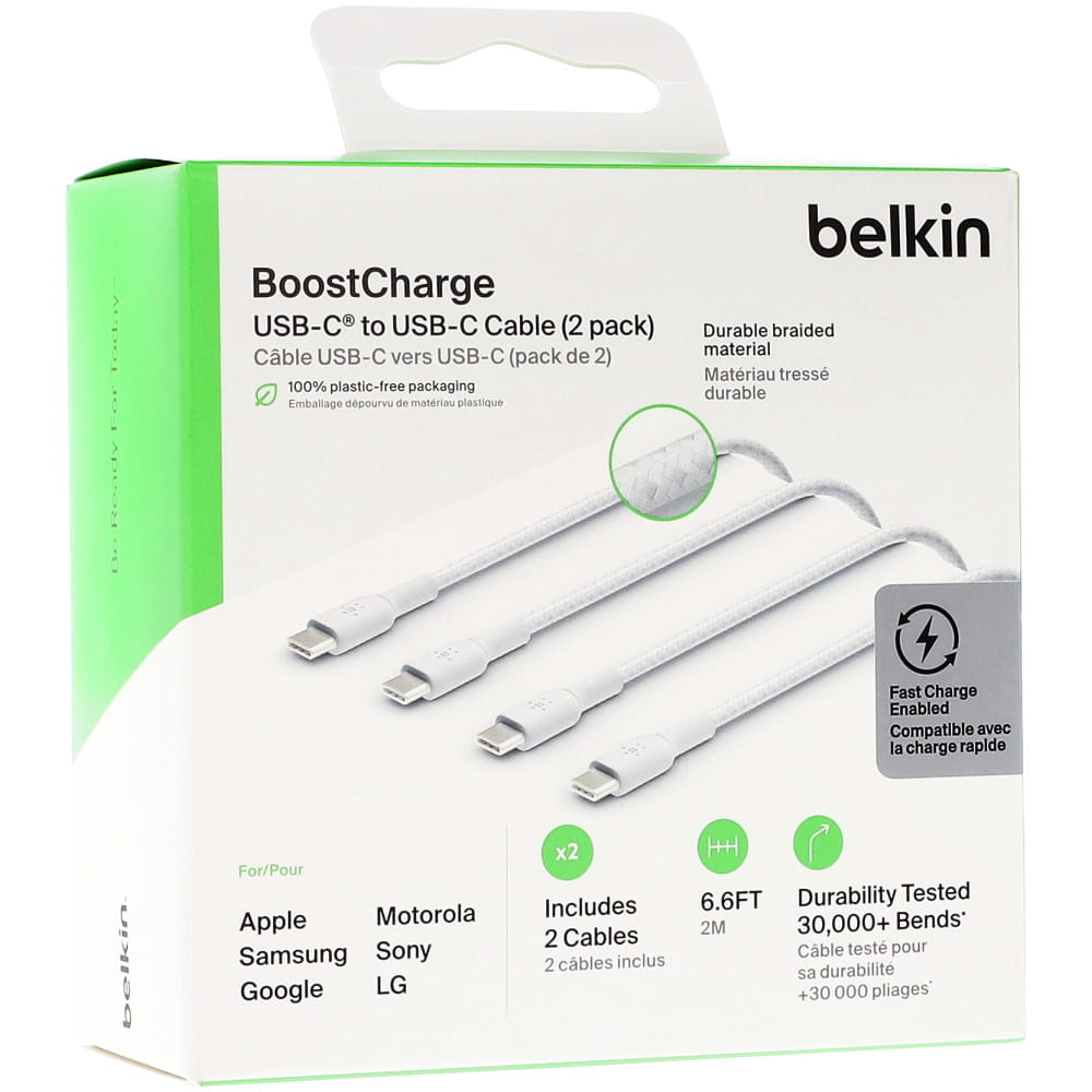 Cable USB-C to USB-C  Belkin BoostCharge up to 60W