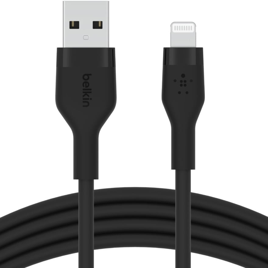 Cable USB-A to Lightning Belkin BoostCharge Flex Black