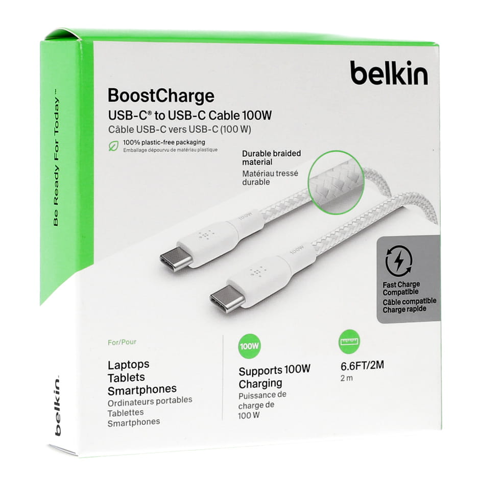 Cable USB-C to USB-C  Belkin , up to 100 Watt