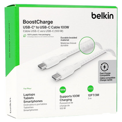 Cable USB-C to USB-C  Belkin , up to 100 Watt