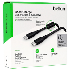 Cable USB-C to USB-C  Belkin , up to 100 Watt