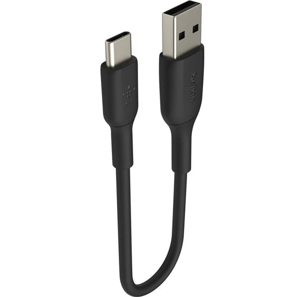 Cable USB-A to USB-C Belkin BoostCharge Black 15cm