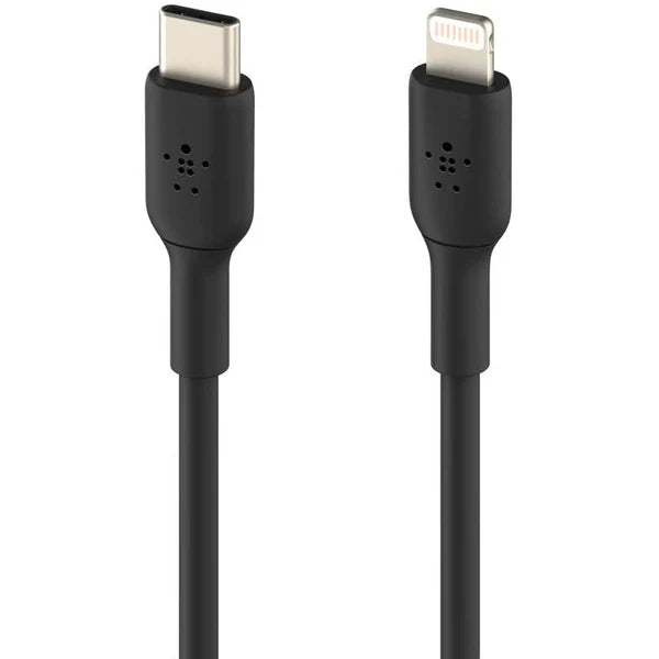 Cable USB-C to Lightning Belkin BoostCharge Black