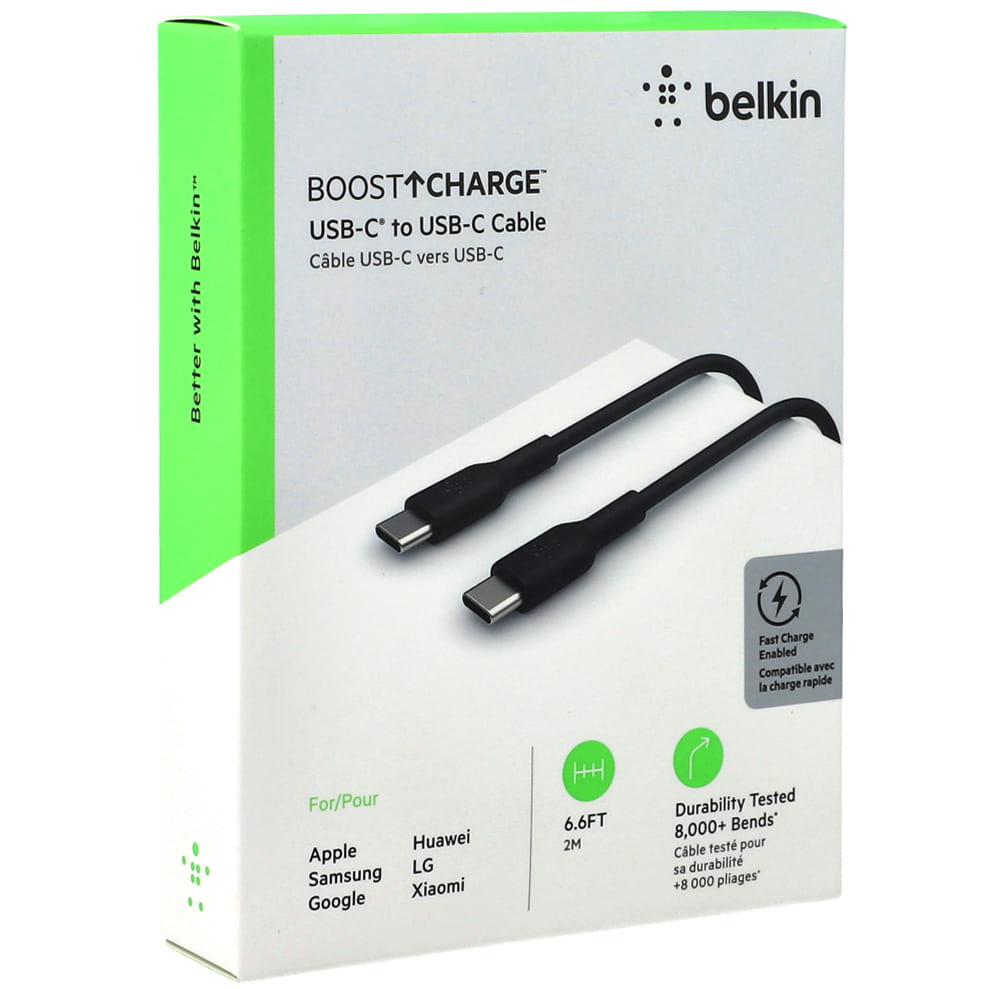 Cable USB-C to USB-C Belkin BoostCharge Black