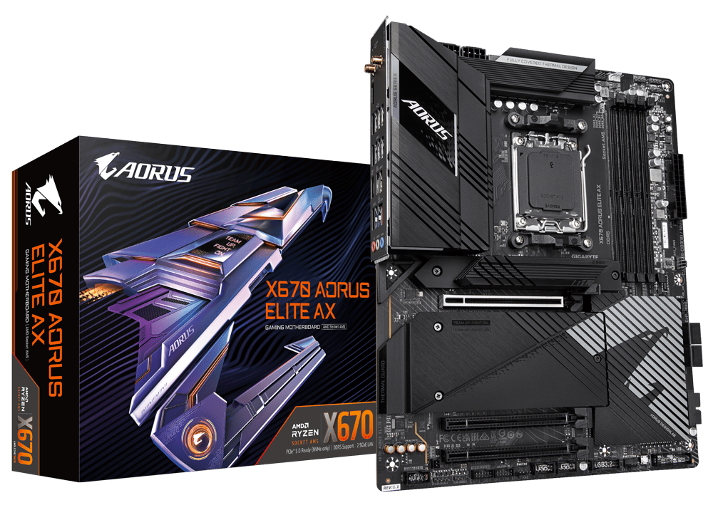 Motherboard Gigabyte X670 AORUS ELITE AX - Albagame