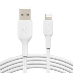 Cable USB-A to Lightning Belkin BoostCharge White