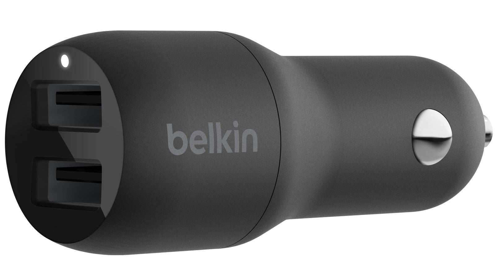 Car Charger  Belkin Dual USB-A Black 24W