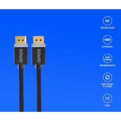 Cable Savio  DisplayPort to DisplayPort - Albagame