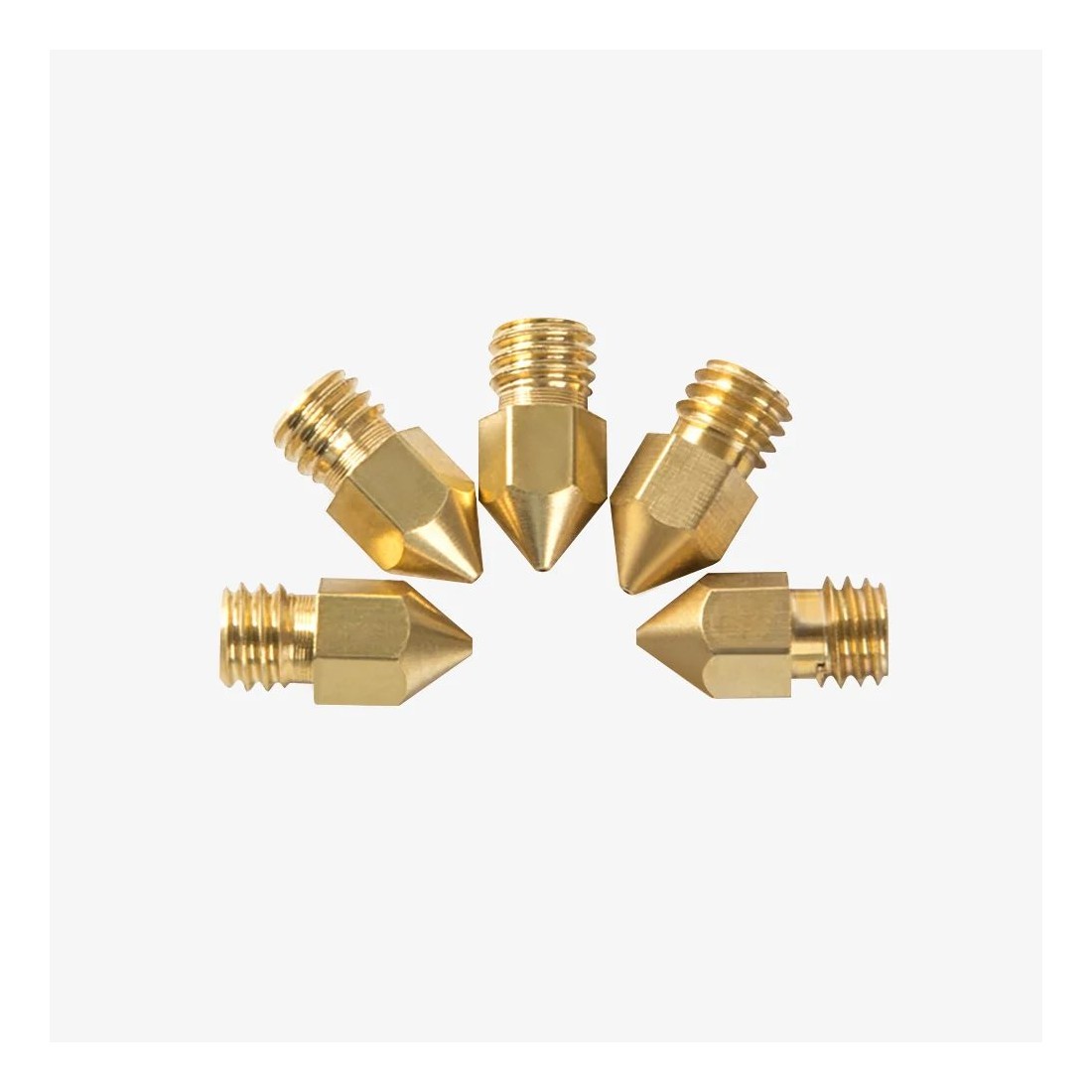 Brass Nozzle Kit CREALITY 0,4mm 6x13mm (x5 pcs), 4004020010