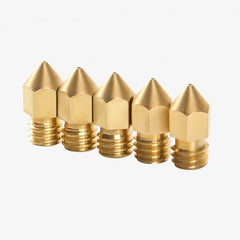 Brass Nozzle Kit CREALITY 0,4mm 6x13mm (x5 pcs), 4004020010