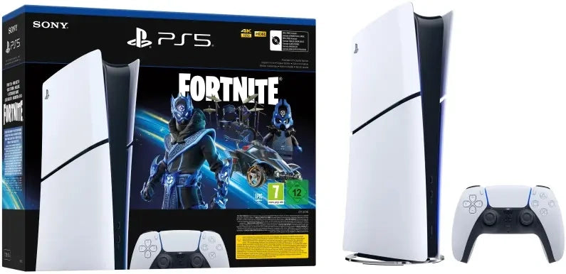 Console Playstation 5 Digital Edition Slim D Chassis + DG Fortnite Cobalt Star