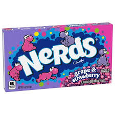 Candy Nerds Grape & Strawberry 142Gr - Albagame