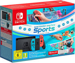 Console Nintendo Switch Sports Bundle + 12 Months Membership - Albagame