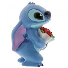 Figure Disney Stitch With Roses - Albagame