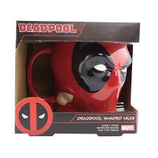 Mug Marvel Deadpool Head Shaped - Albagame