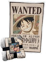 Blanket One Piece Monkey D.Luffy Wanted