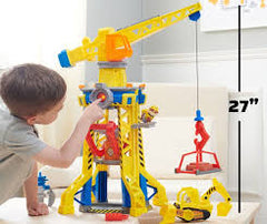 Playset Crane Tower Rubble & Crew Bark Yard - Albagame