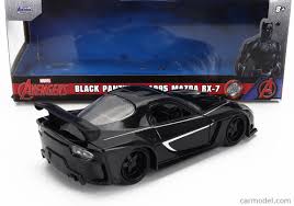 Vehicle Jada Avengers Black Panther & 1995 Mazda RX-7 1:32 - Albagame