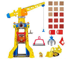 Playset Crane Tower Rubble & Crew Bark Yard - Albagame