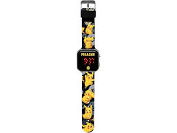 Led Watch Pokemon Pikachu Black - Albagame