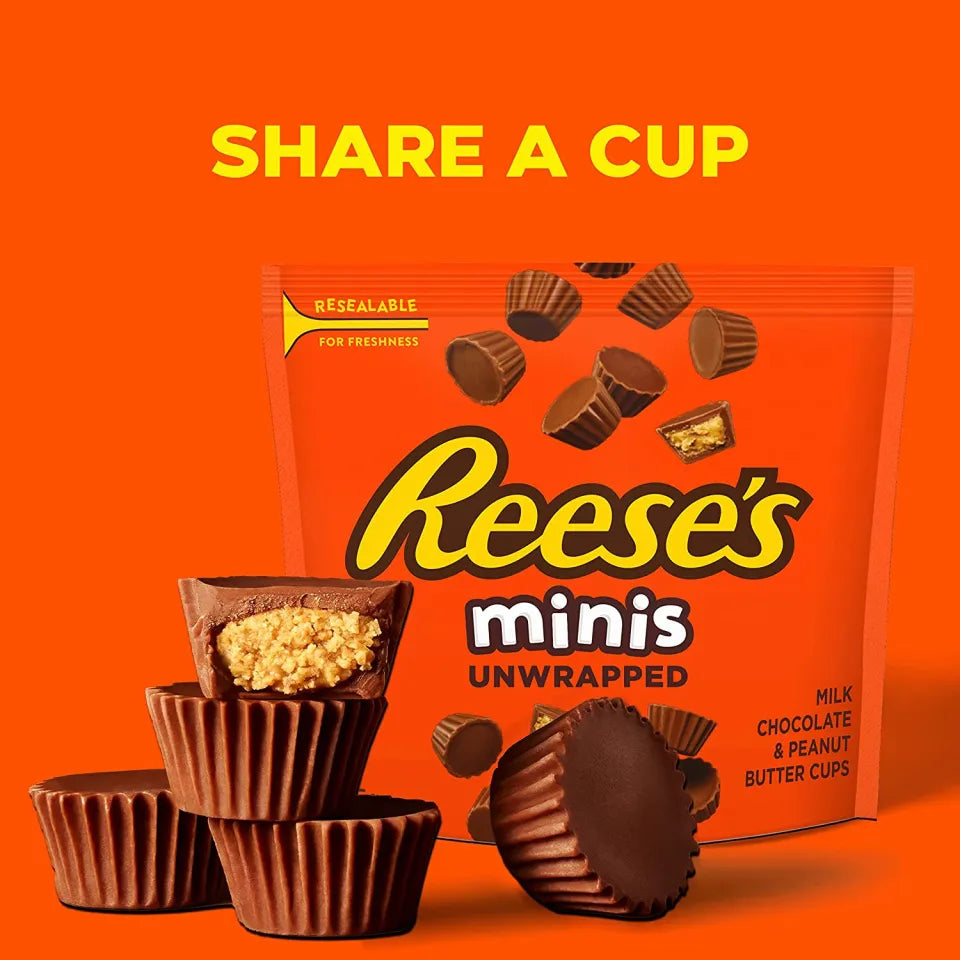 Chocolate Pouch Reese's Mini Peanut Butter - Albagame