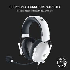 Headset Razer BLACKSHARK V2 X  White