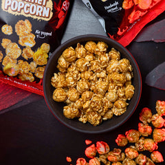 Popcorn Hot Chip Spicy Caramel 120 g