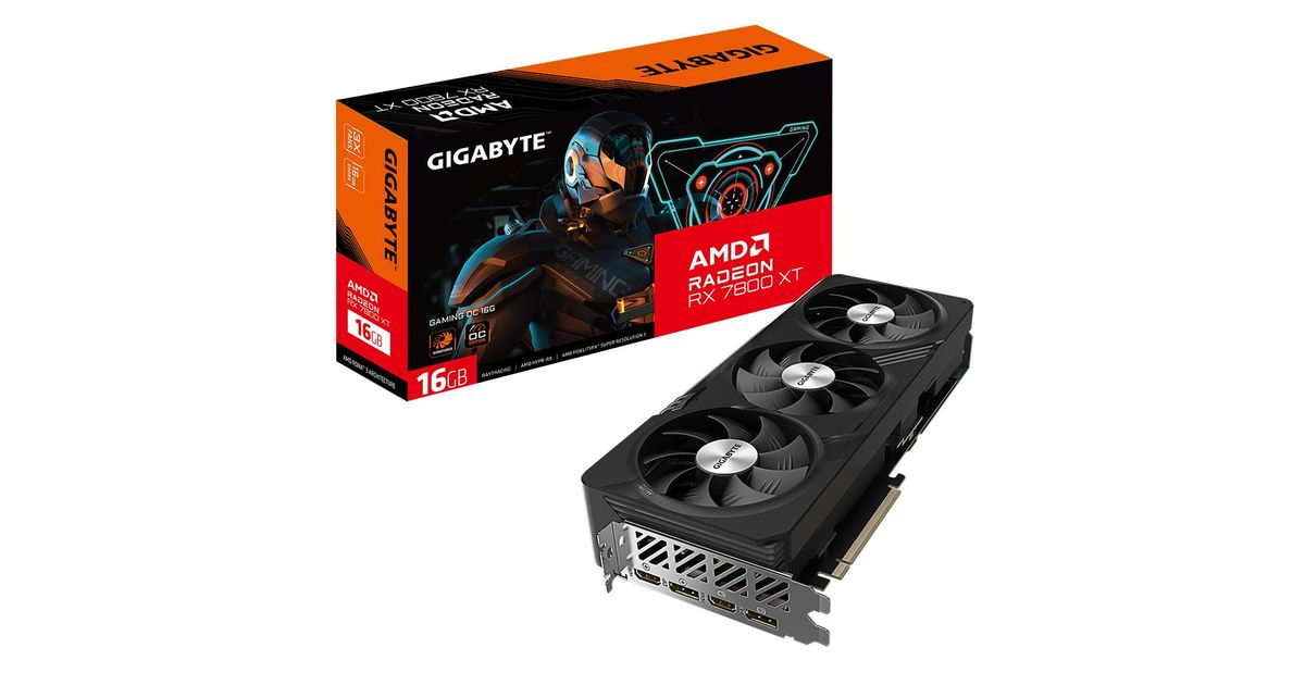 GPU Gigabyte Gaming OC Radeon RX 7800 XT 16GB GDDR6 - Albagame