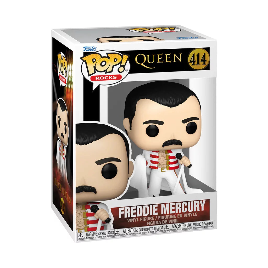 Figure Funko Pop! Rocks 414: Queen Freddie Mercury