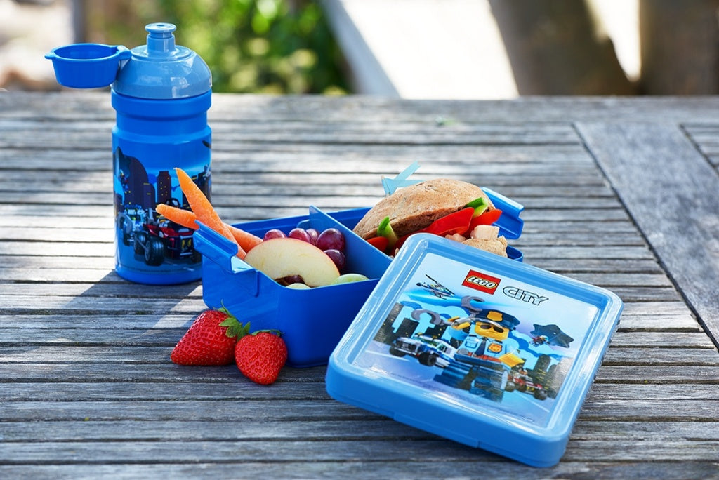 Lunch Set Lego City Police Blue - Albagame