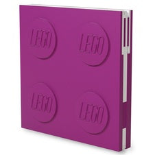 Locking Agenda Lego With Gel Pen - Violet - Albagame