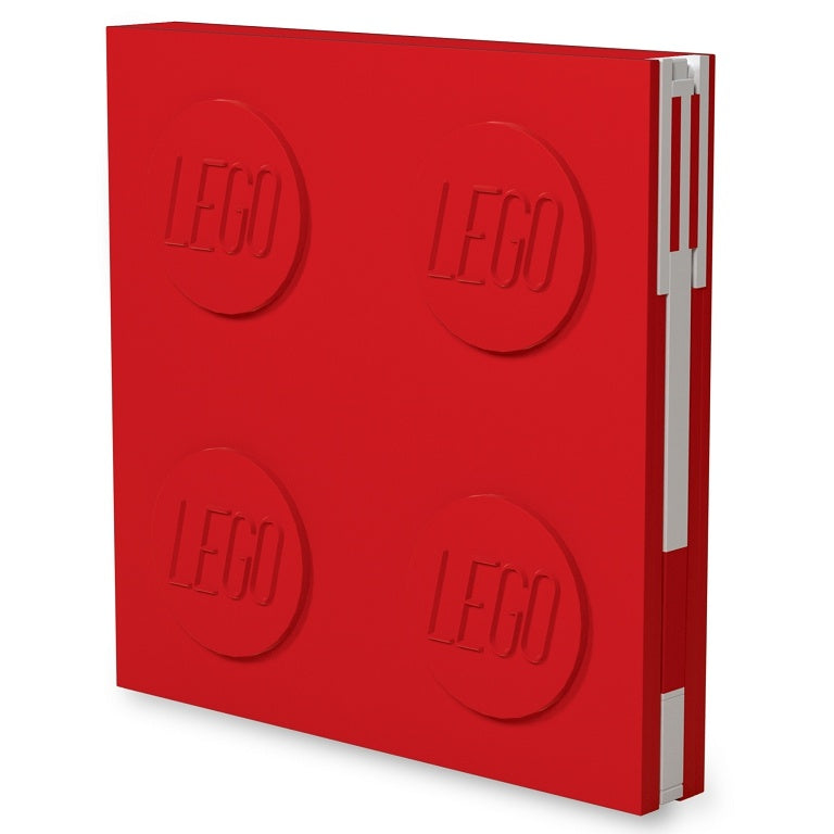 Locking Agenda Lego With Gel Pen -Red - Albagame