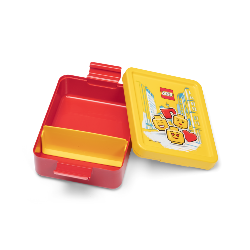 Lunch Box Lego Classic Red Iconic Girl - Albagame