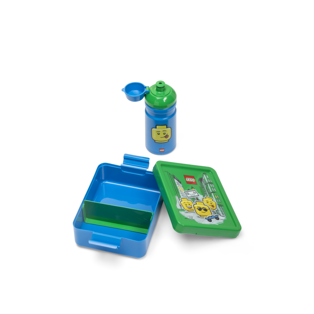 Lunch Set Lego Classic Blue Iconic Boy - Albagame