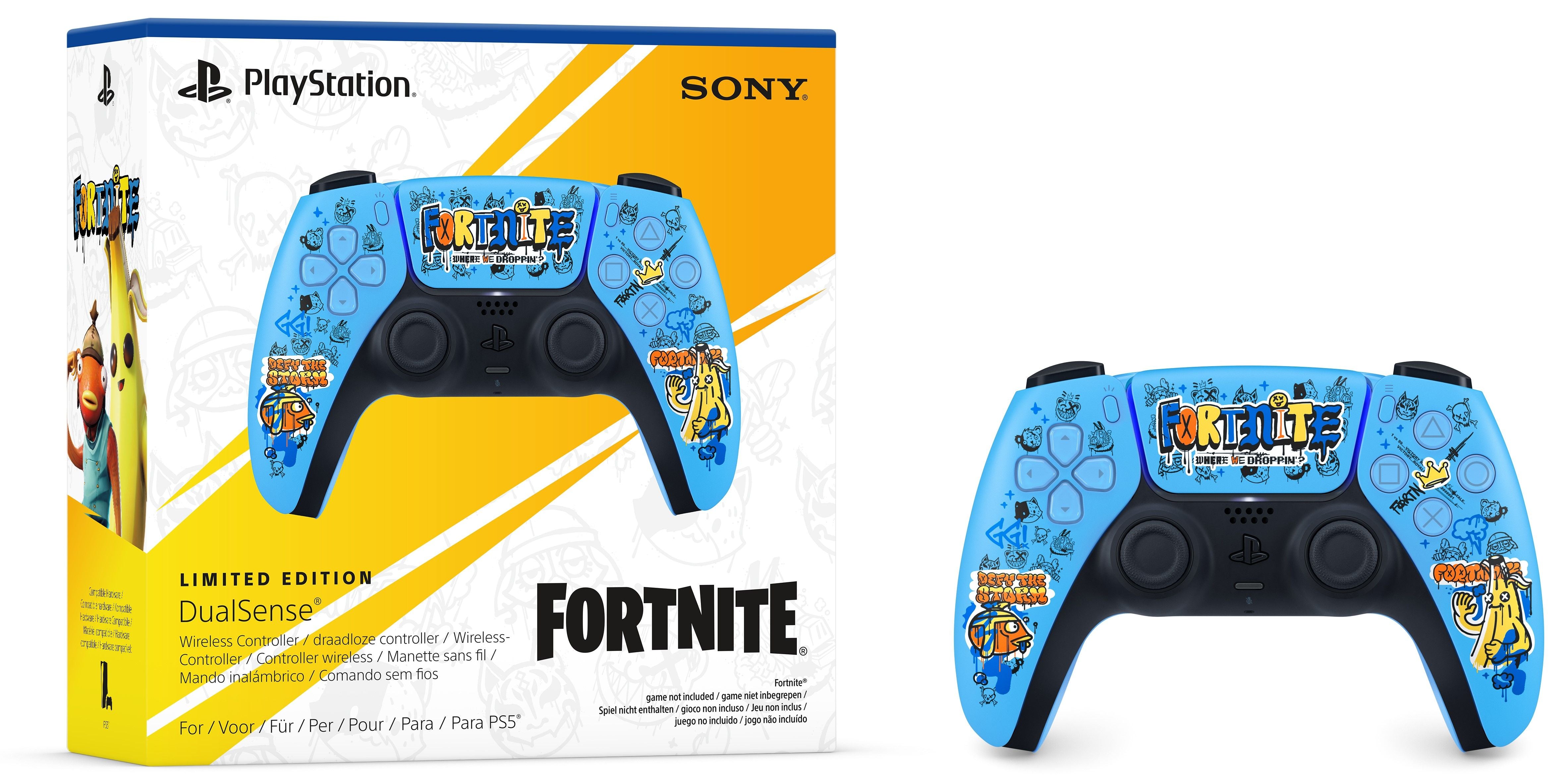 Controller PS5 Sony Dualsense Wireless Fortnite Limited Edition - Albagame